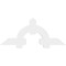Ekena Millwork Ericson Architectural Grade PVC Gable Bracket, 60"W x 25"H x 2"D x 6"F, 10/12 Pitch GBP060X25X0206ERI00 - alternate 5